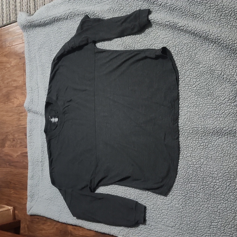 Men's boxercraft long sleeve t-shirt size 2xl dark gray